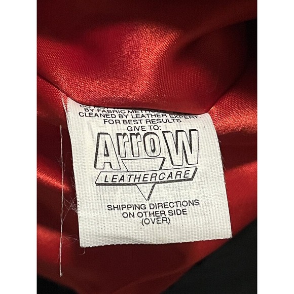 Vintage JH Design Boston Market Leather Jacket XXL Premier Edition USA Promo HTF - Picture 14 of 16